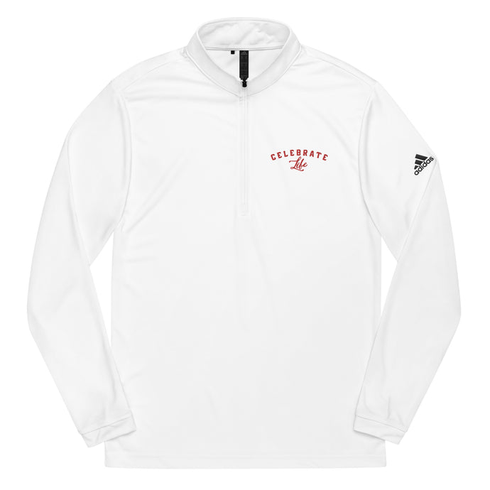 Celebrate Life Adidas Quarter Zip Pullover