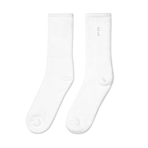 CL Embroidered Socks