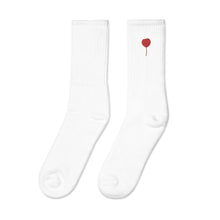 Load image into Gallery viewer, Celebrate Life Ballon Embroidered Socks
